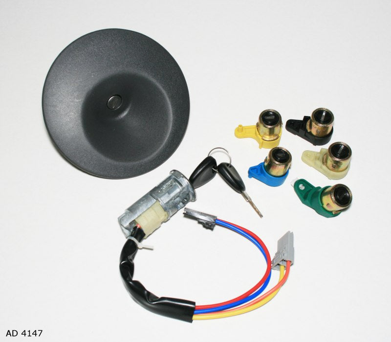 Kit de serrures avec antivol de direction pour Renault Kangoo à partir de 1997 — AD 4147 — vue 1
