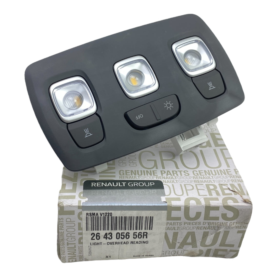 Pièce d'origine Plafonnier intérieur LED pour Renault Trafic III Talisman Arkana 264305656R