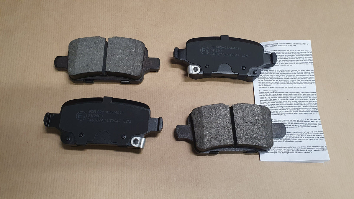 Plaquettes de frein arrière pour Opel Astra K — 1667816680 — vue 2