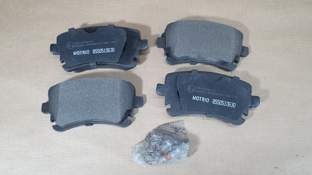 Plaquettes de frein avant pour Renault Trafic II 1.9/2.0dCi — 8550510630 — vue 1