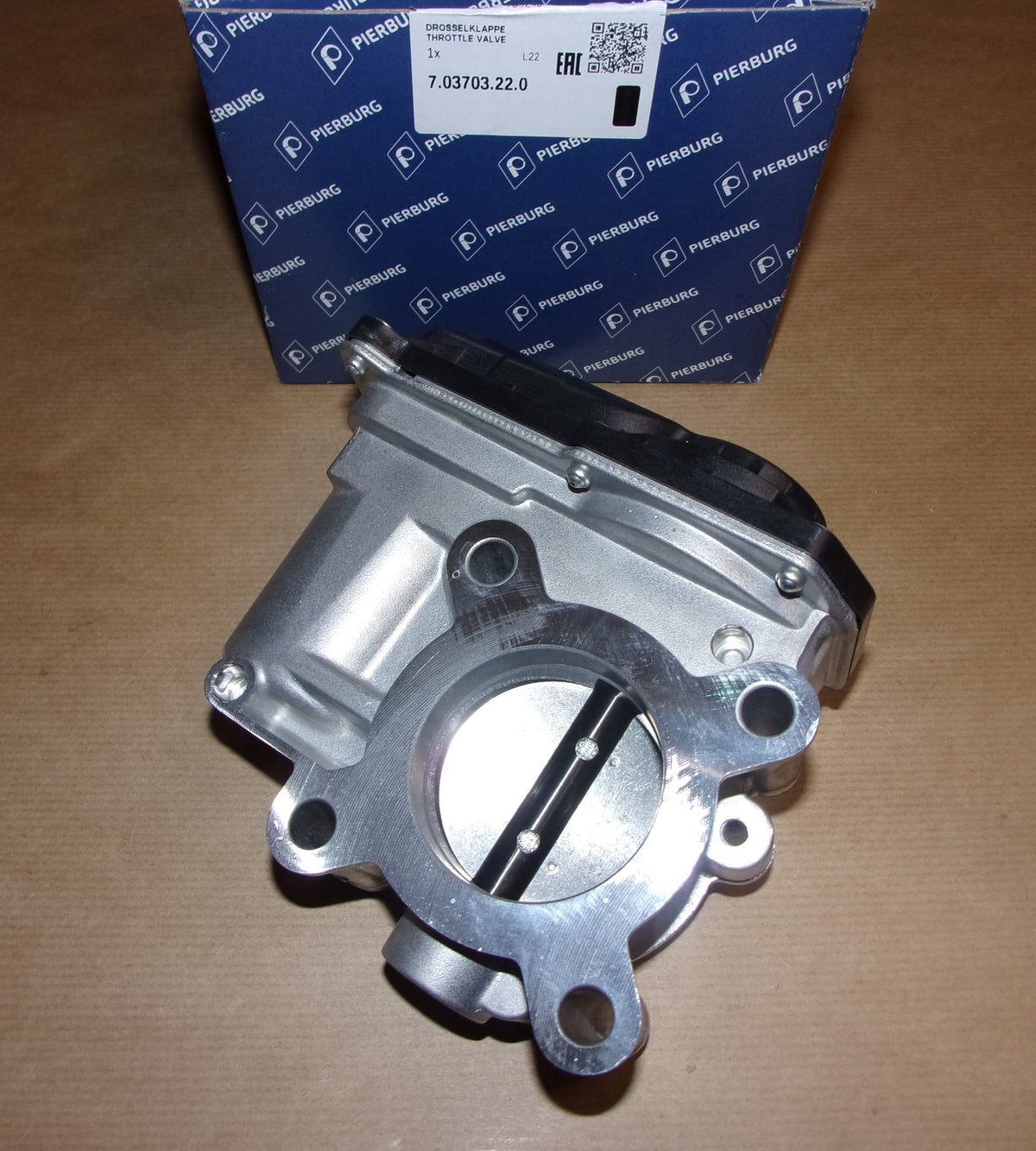 Boîtier papillon pour Renault Mégane III 2.0TCe — PIE 7.03703.22 — vue 1
