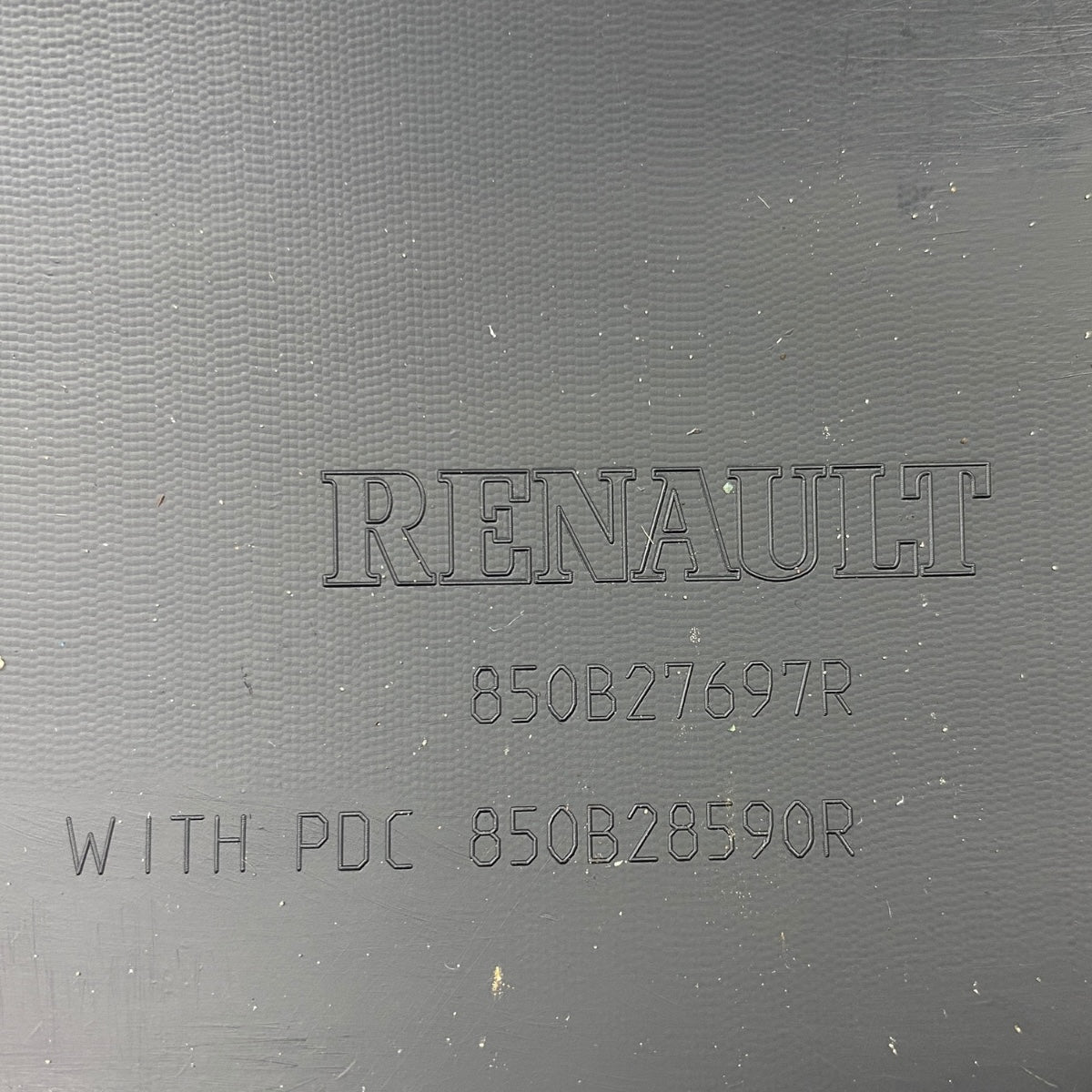 Pièce d'origine Diffuseur de pare-chocs arrière pour Renault Captur I 850B27697R