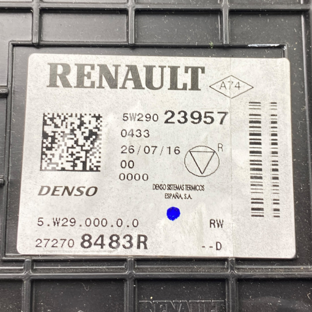 Pièce d'origine Radiateur de chauffage pour Renault Clio IV 272708483R