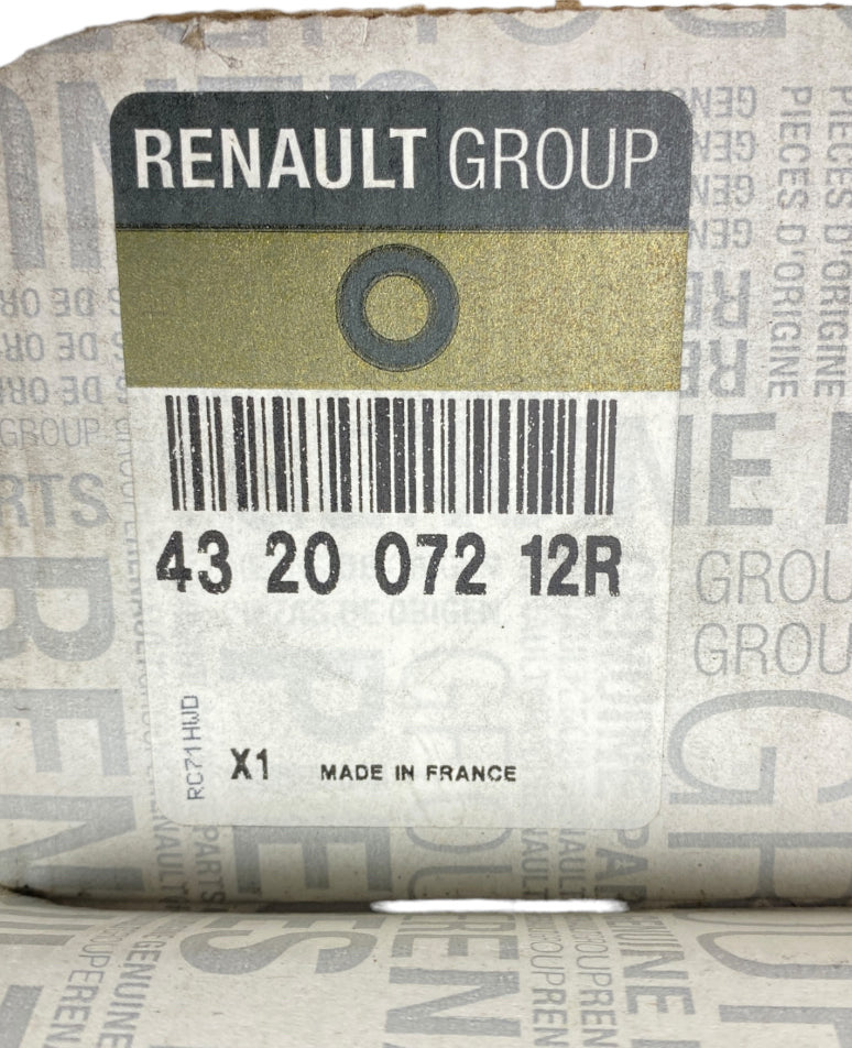 Pièce d'origine Tambour de frein arrière pour Mercedes Citan Renault Kangoo II Clio IV 432007212R