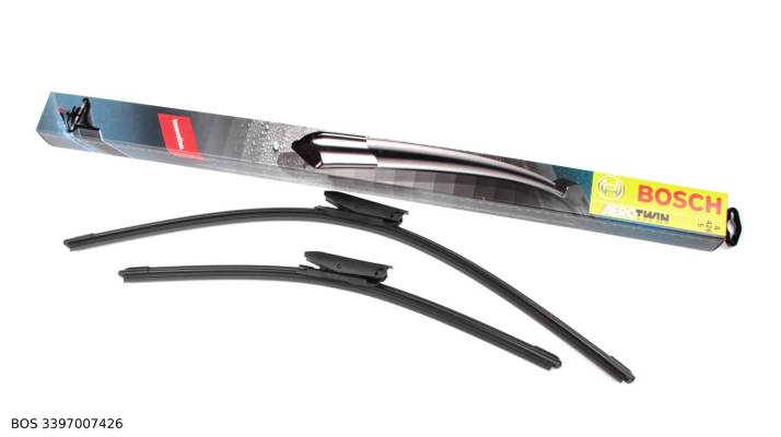 Jeu de balais d’essuie-glace avant Bosch pour Citroën Nemo et Jumpy à partir de 2016 — 650 / 475 mm — BOS 3397007426 — vue 1