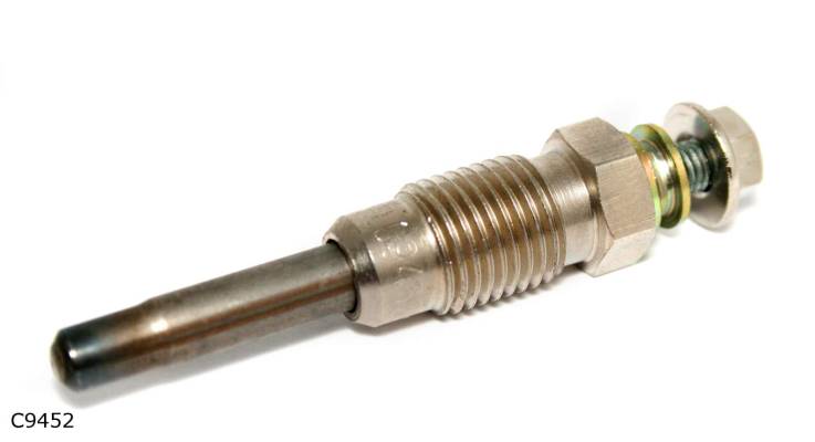 Bougie de préchauffage pour Renault 1.9 D à partir de 1991 — cote fournisseur 25 mm — C9452 — vue 1