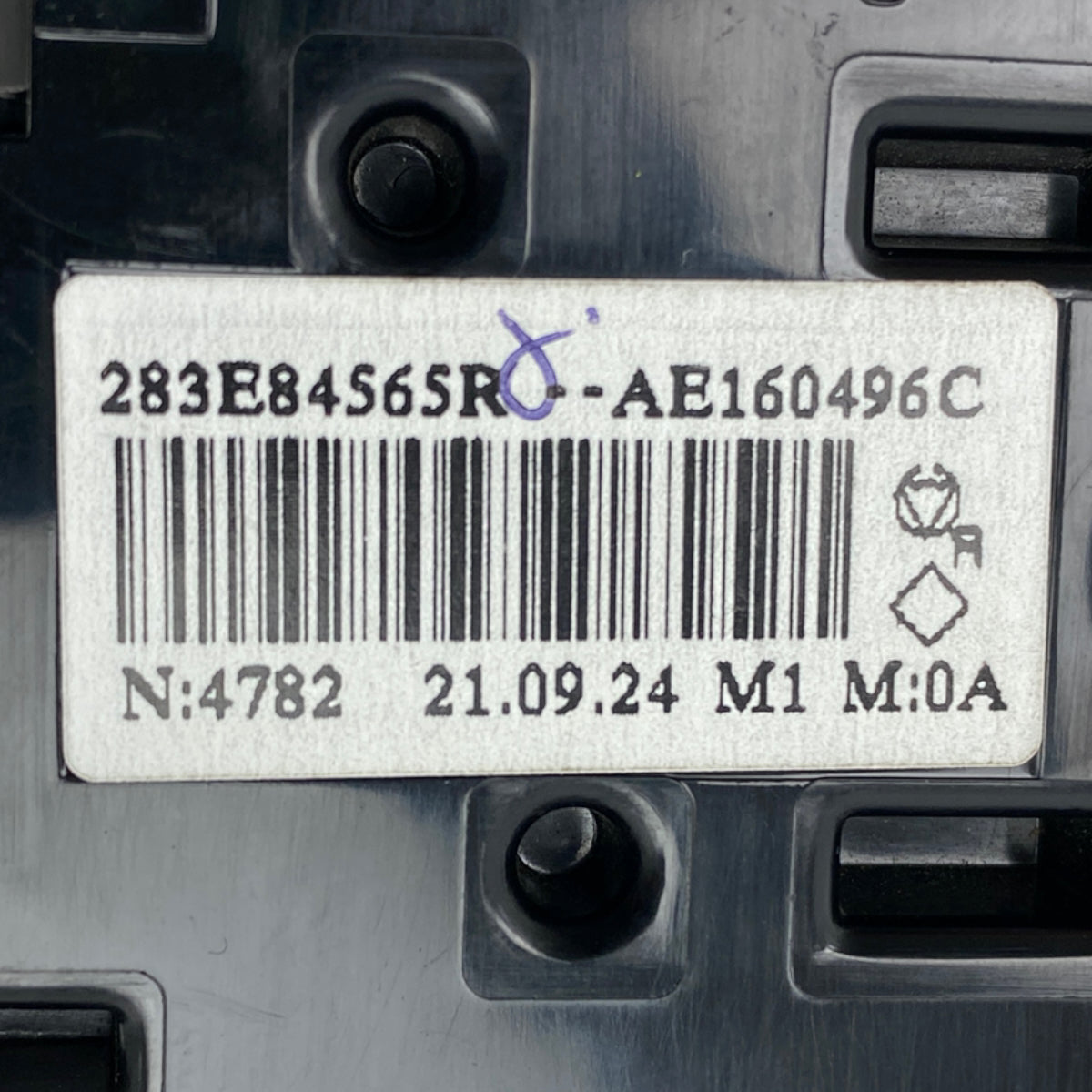 Pièce d'origine Panneau de commande calculateur pour Renault Clio V Captur II Arkana 283E84565R