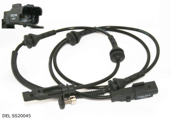 Capteur ABS Delphi avant pour Peugeot 407 jusqu’à 2007 — gauche ou droit — DEL SS20045 — vue 1