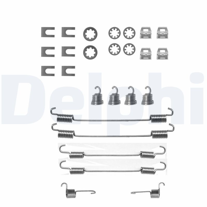 Kit d’accessoires de mâchoires de frein — Delphi LY1111