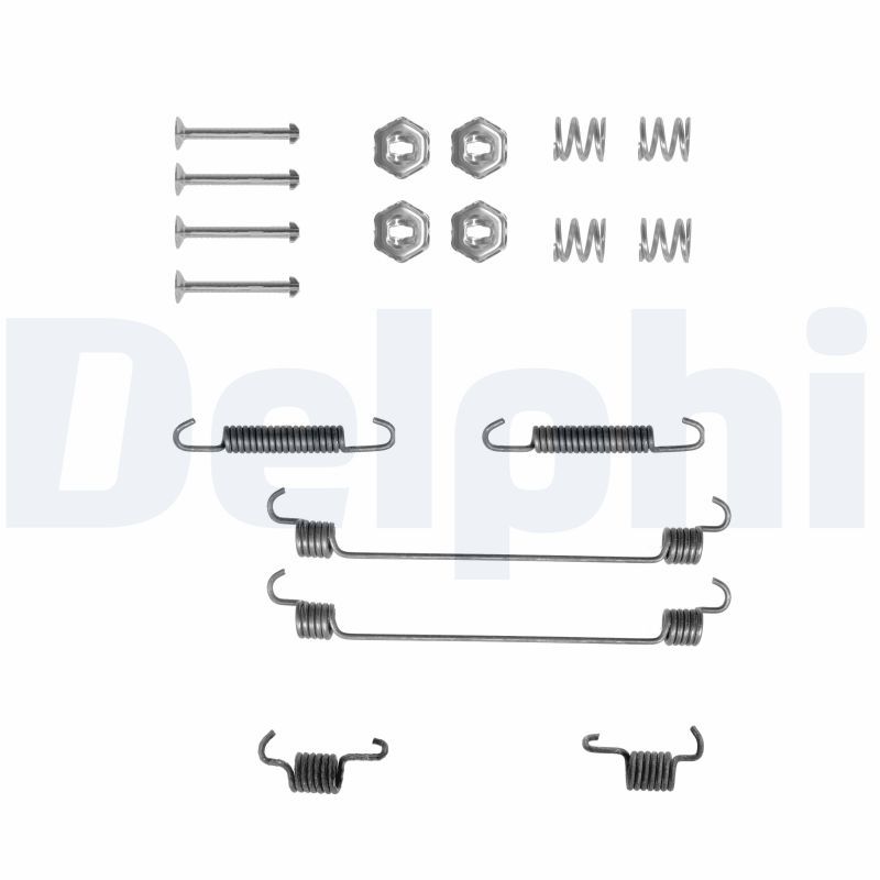 Kit d’accessoires de mâchoires de frein — Delphi LY1112