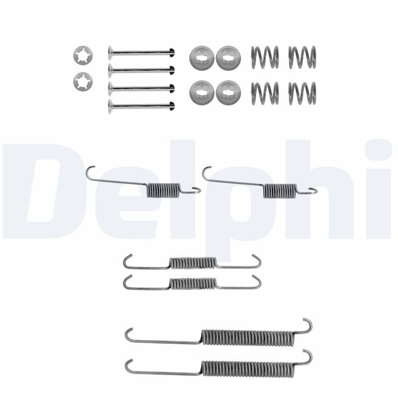 Kit d’accessoires de mâchoires de frein — Delphi LY1229