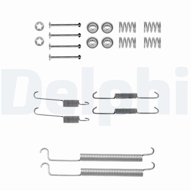 Kit d’accessoires de mâchoires de frein — Delphi LY1231