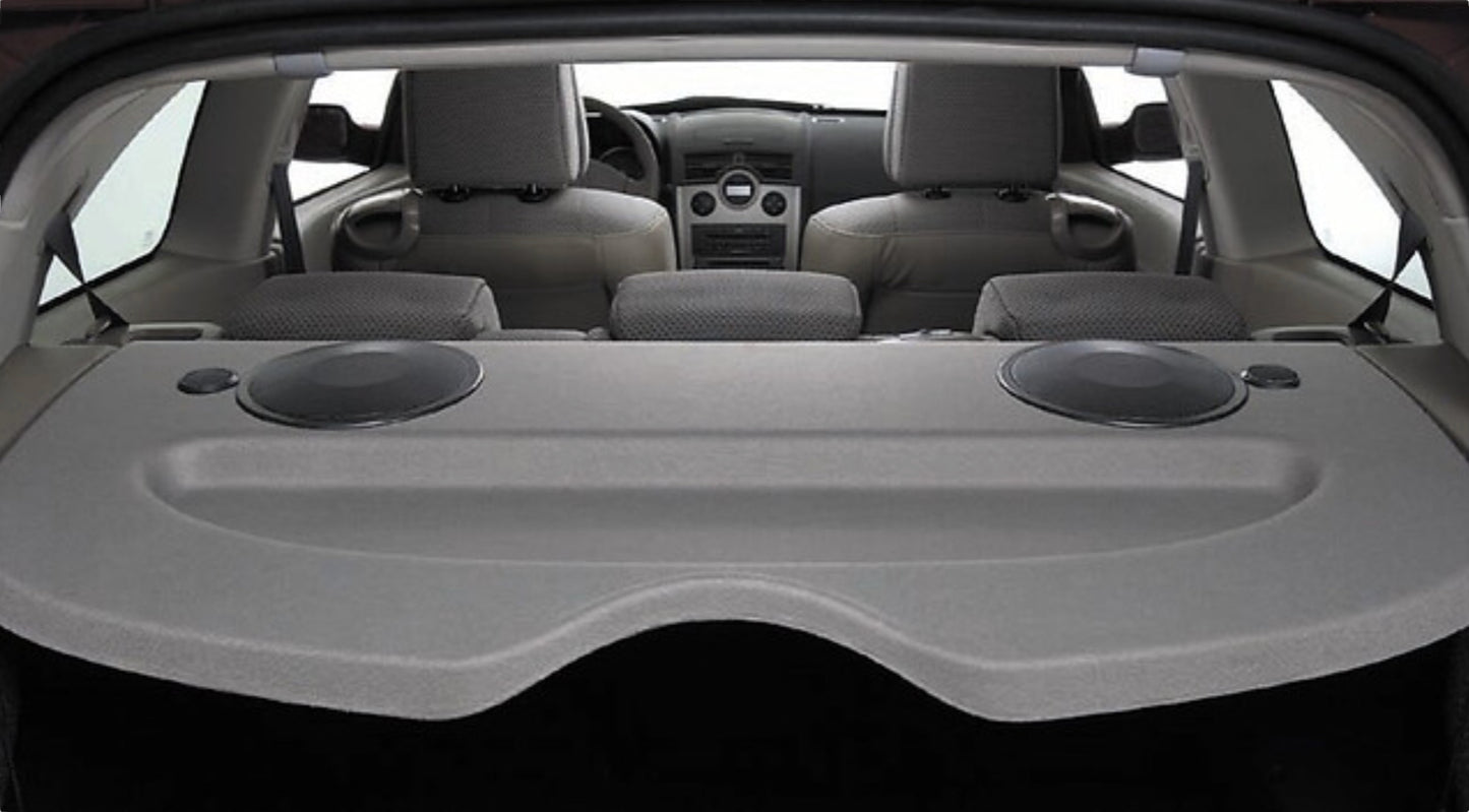 Pièce d'origine Plage arrière avec quatre haut-parleurs pour Renault Megane II 7711223605