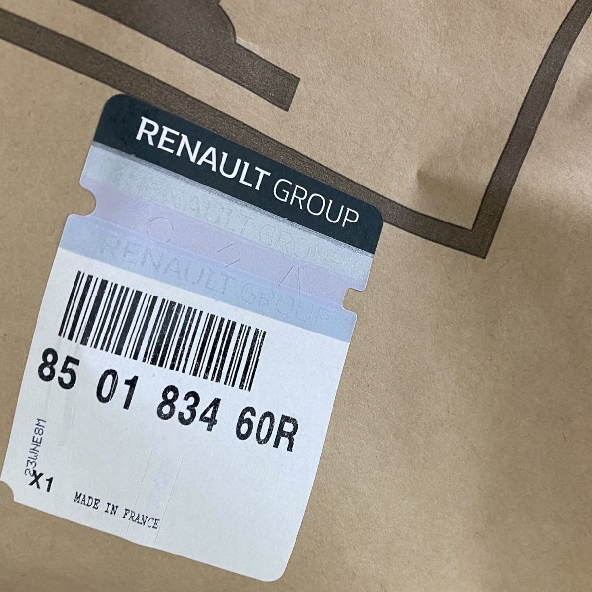 Pièce d'origine spoiler diffuseur de pare-chocs arrière avec PDC pour Renault Scenic IV 850183460R.