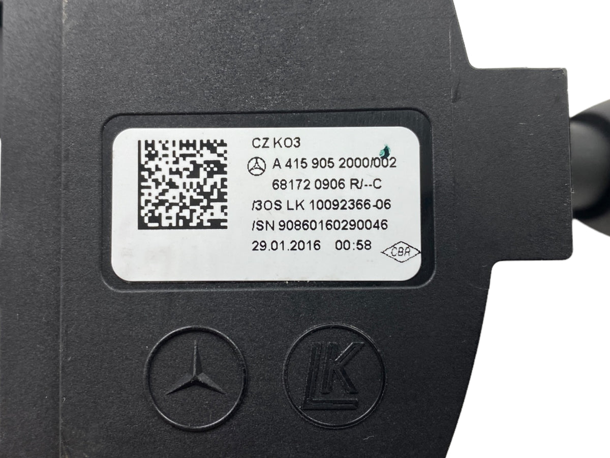 Pièce d'origine Commodo de colonne de direction pour Mercedes Citan A4159052000