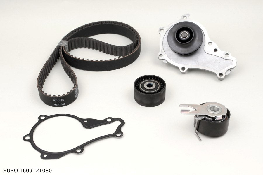 Kit de distribution avec pompe à eau — Citroën et Peugeot 1.6 HDi 16V — EURO 1609121080 — vue 2