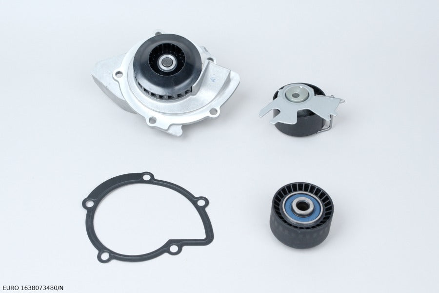 Kit de distribution sans courroie avec pompe à eau — Citroën et Peugeot 2.0 HDi 16V 140 et 163 ch — EURO 1638073480/N — vue 3