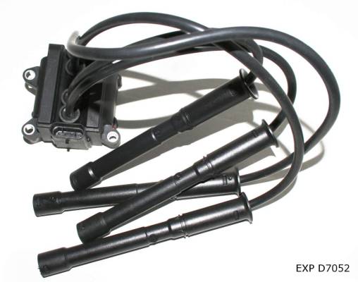 Bobine d’allumage avec câbles — Renault 1.2 16V jusqu’à 2004 — EXP D7052 — vue 1