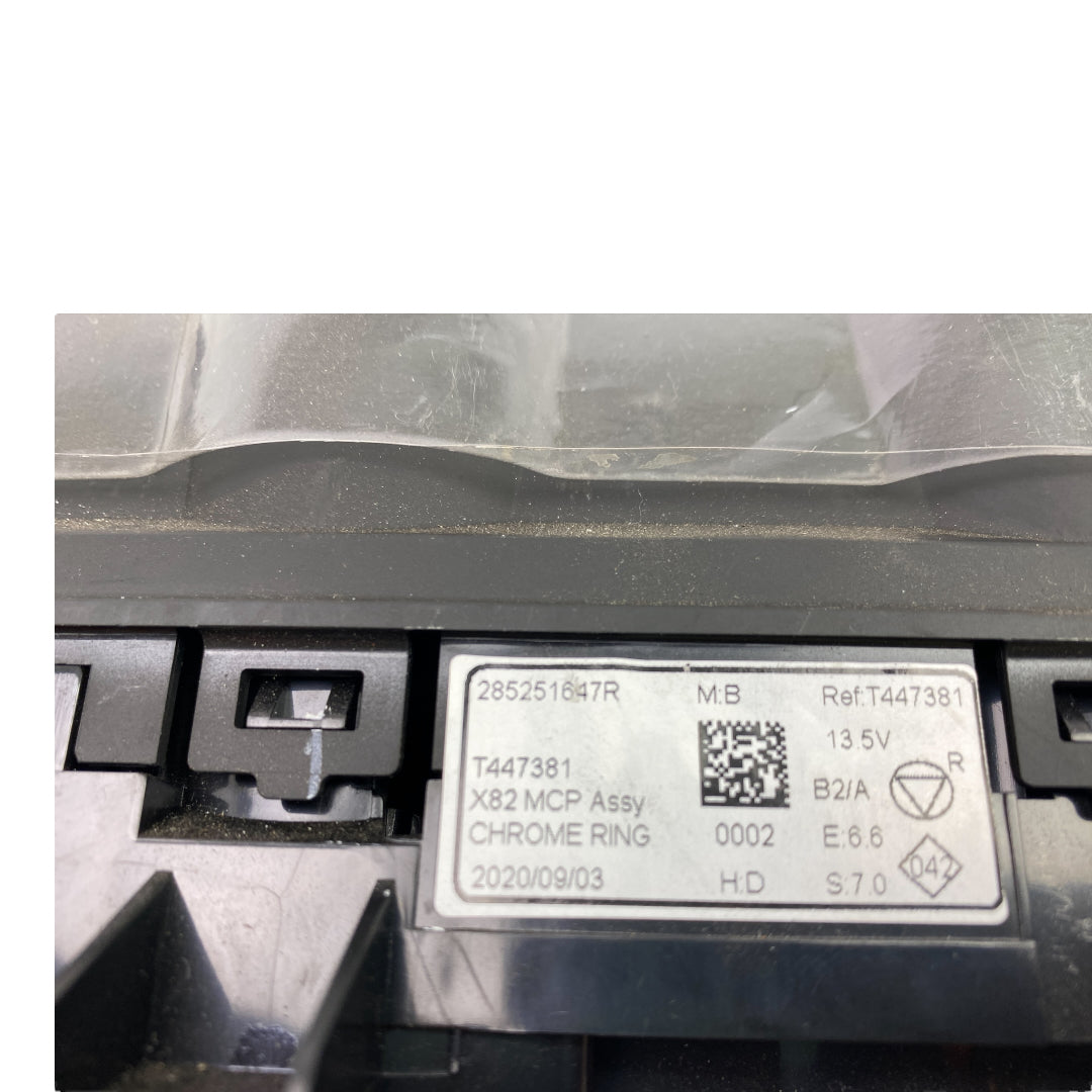 Pièce d'origine Commande de climatisation pour Renault Trafic IV 285251647R