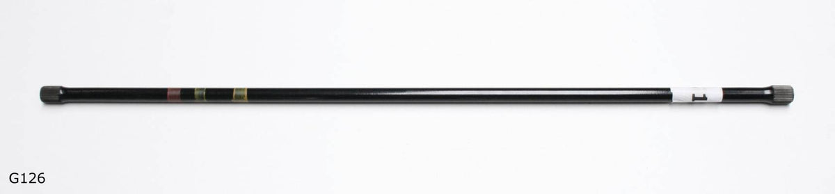 Barre de torsion — Peugeot 206, gauche, longueur 1037 mm — G126 — vue 1