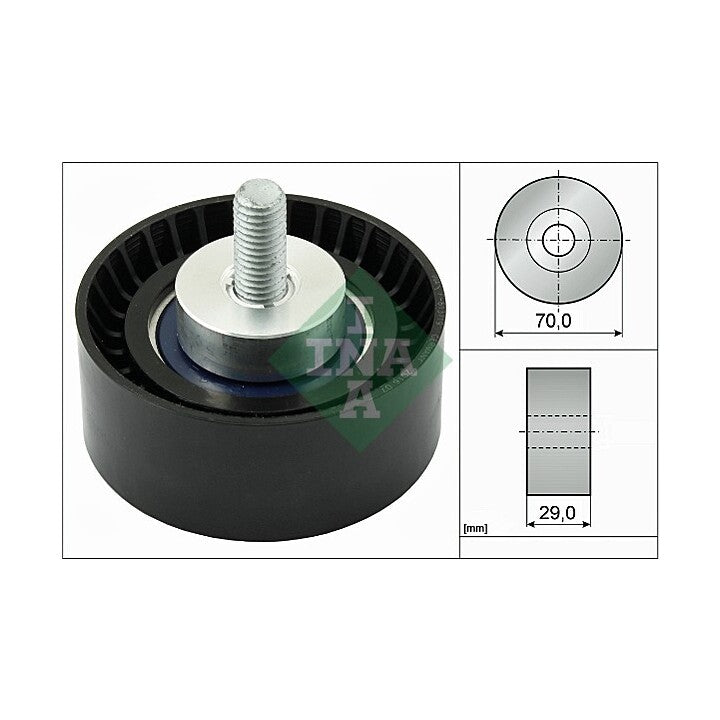 Galet enrouleur de courroie d’accessoires INA 532029810