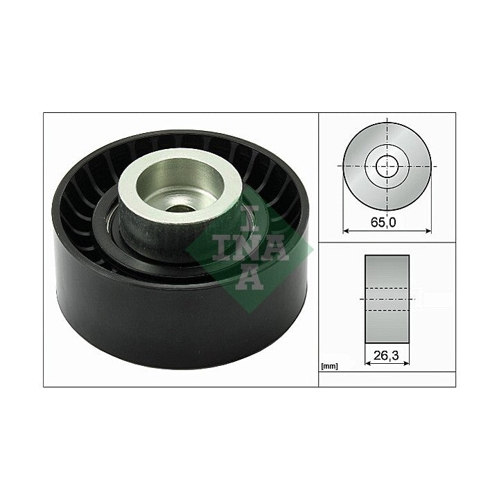 Galet enrouleur de courroie d’accessoires INA 532047010