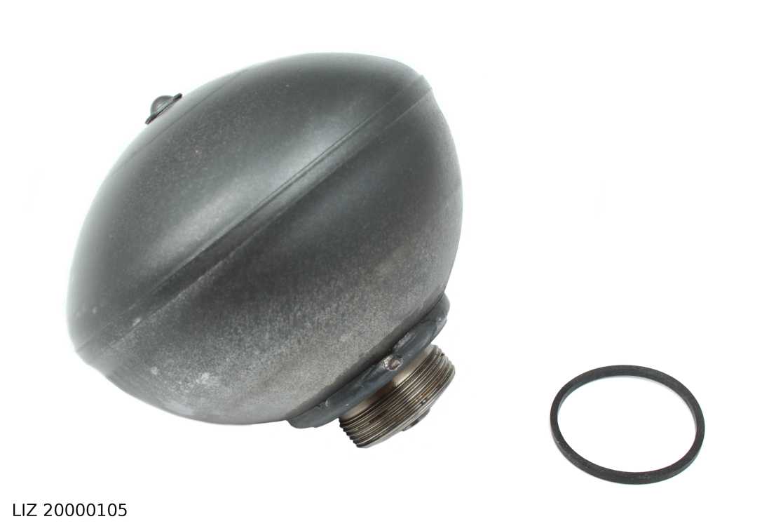 Sphère de suspension avant — Citroën C5 1.8 et 2.0 2004–2008, 57 bar — LIZ 20.00.0105 — vue 2