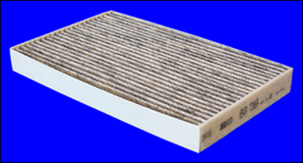 Filtre d’habitacle à charbon actif — MECAFILTER EKR7369
