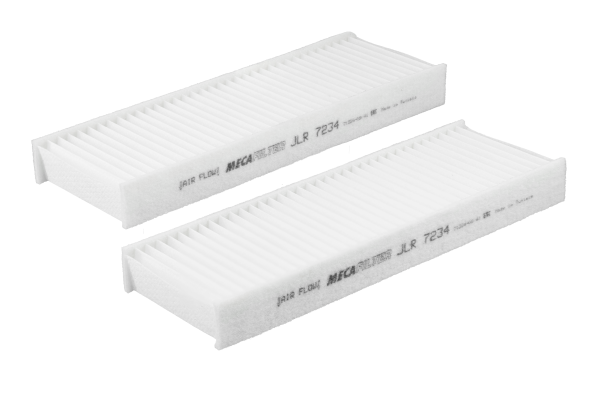Jeu de 2 filtres d’habitacle à pollen — MECAFILTER JLR7234
