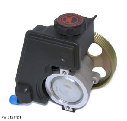 Pompe de direction assistée pour Citroën et Peugeot 2.0 HDi, avec réservoir et poulie 126 mm — PW B123TD1 — vue 4