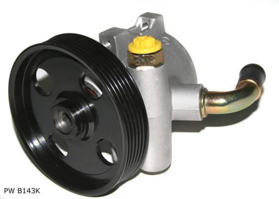 Pompe de direction assistée pour Peugeot 306 1.9 D / TD sans climatisation, poulie 114 mm, 3 trous — PW B143K — vue 1
