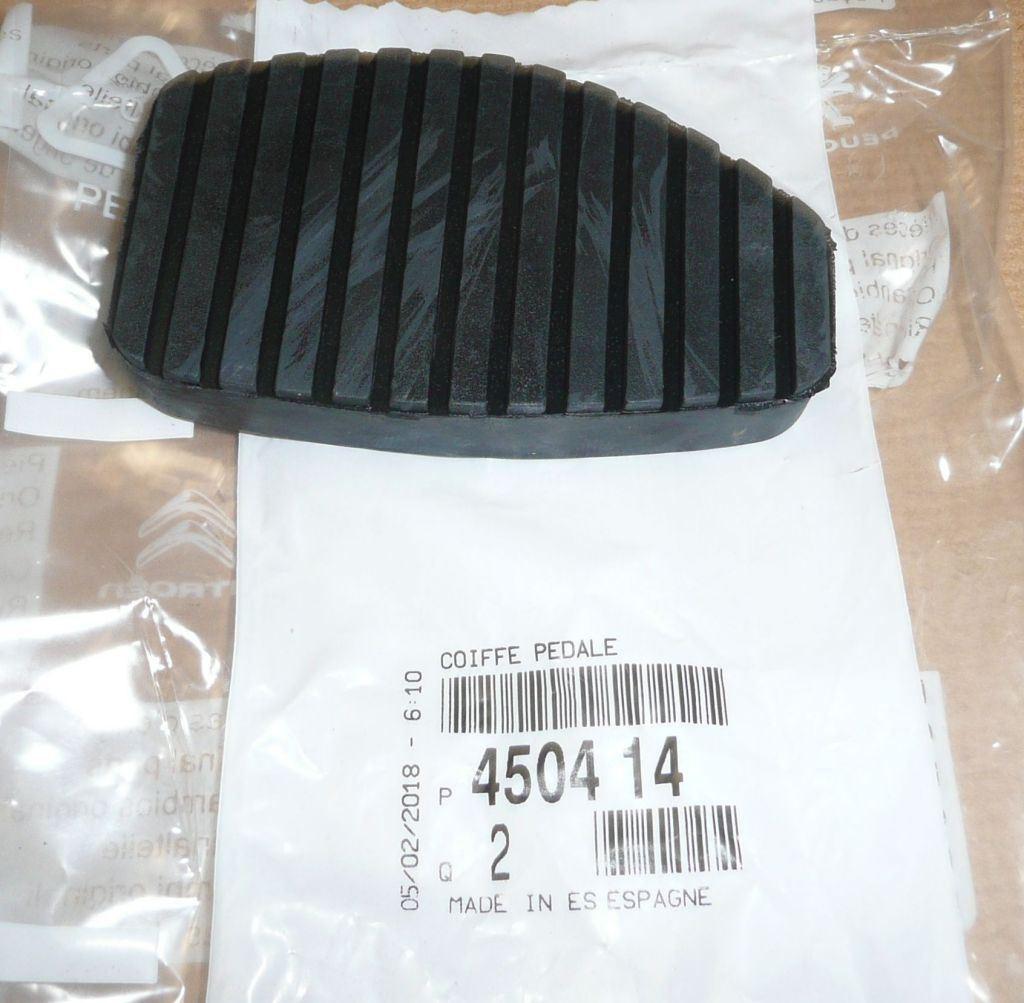 CAOUTCHOUC PÉDALE DE FREIN CITROEN C4 GRAND PI 4504.14 450414.