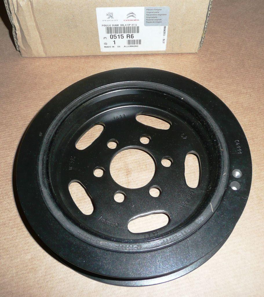 POULIE DE VILLEBREQUIN CITROEN C5 III,C6 PEUGEOT 407 0515.R6 0515R6.