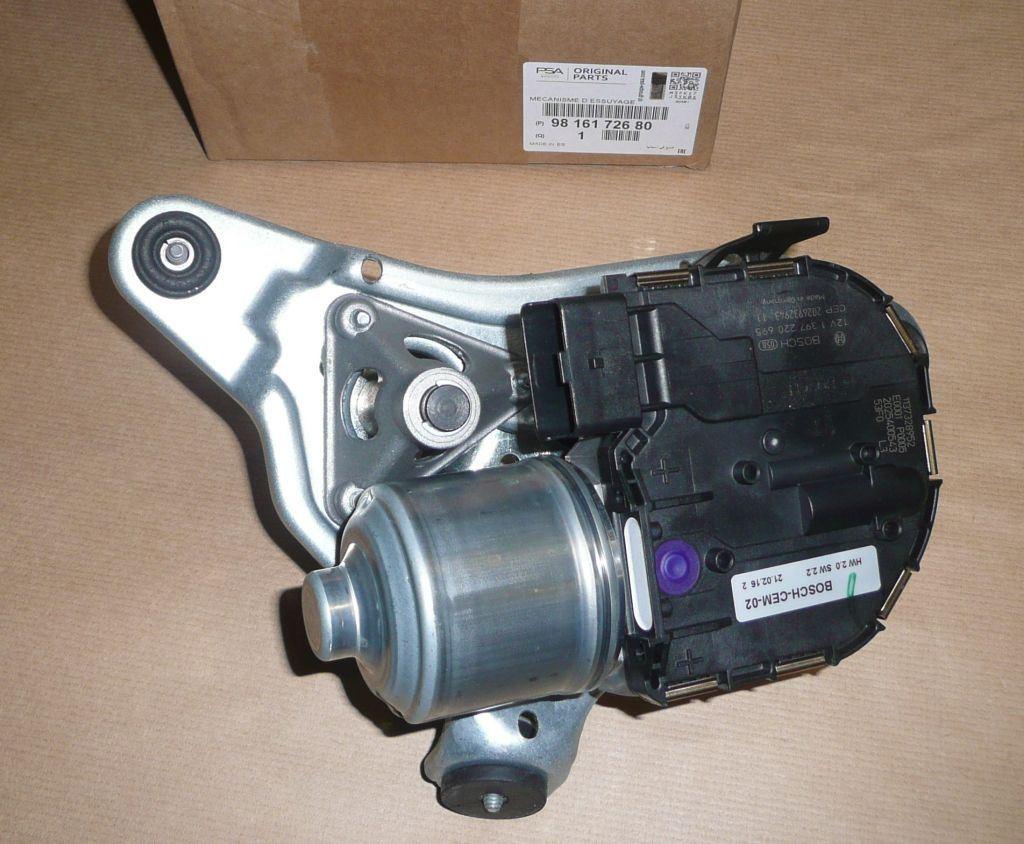 MOTEUR BALAIS D'ESSUIE GLACE PEUGEOT 508 DROIT 9816172680.