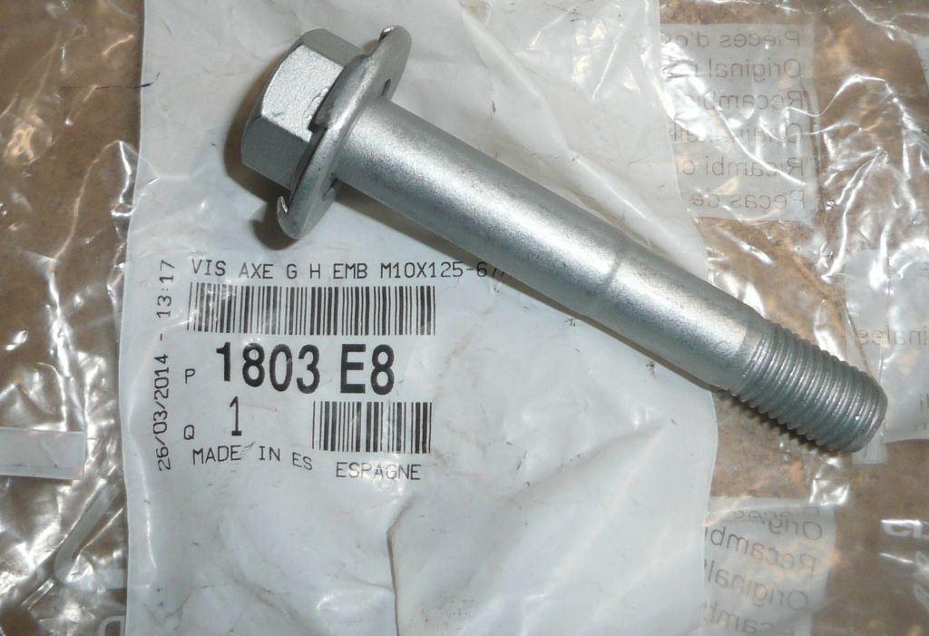 VIS SUPPORT MOTEUR CITROEN JUMPER III 1803.E8 1803E8.