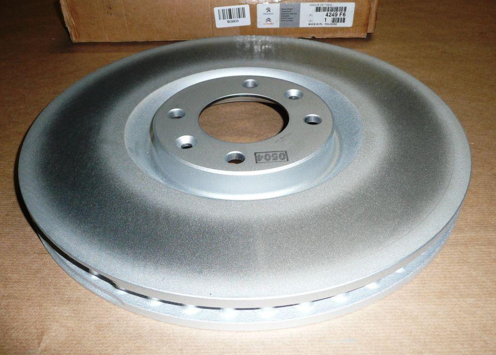 DISQUE DE FREIN.CITROEN C4 II PEUGEOT 308 AVANT 4249.F6 4249F6.