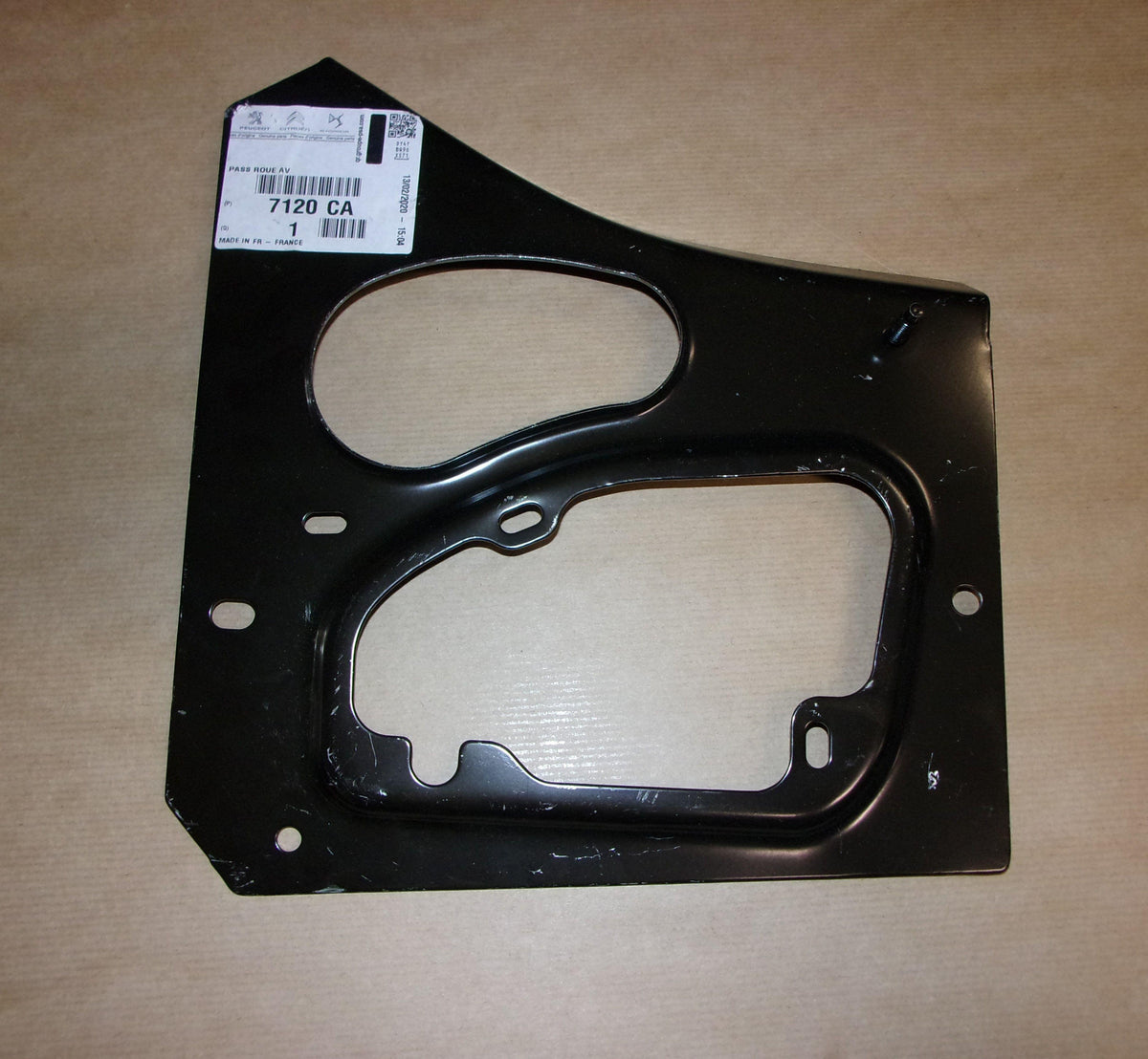 SUPPORT DE GARDE.BOUE CITROEN BERLINGO II 7120.CA 7120CA.