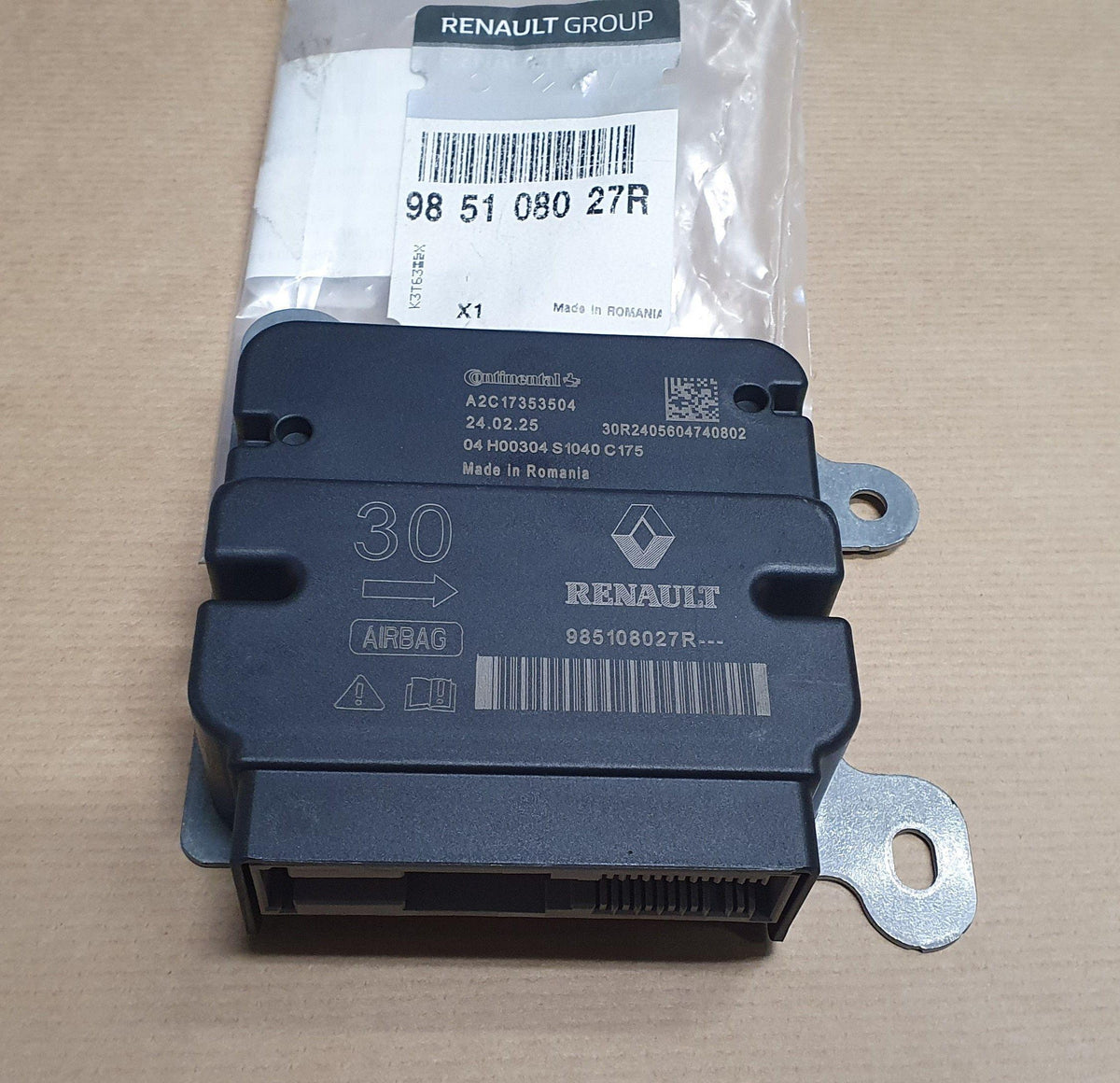 MODULE AIRBAG RENAULT TRAFIC III 985108027R.