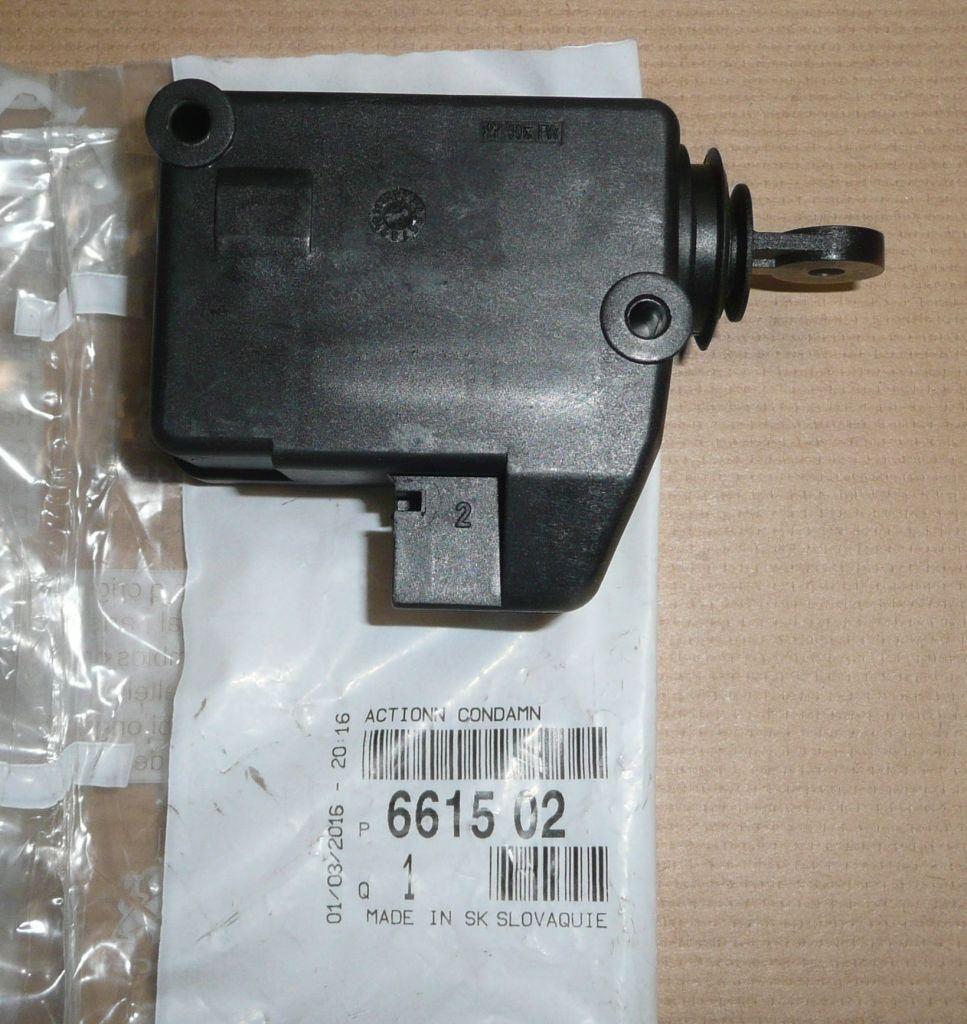 ACTIONNEUR DE VERROUILLAGE CENTRAL PORTE 6615.02 661502.