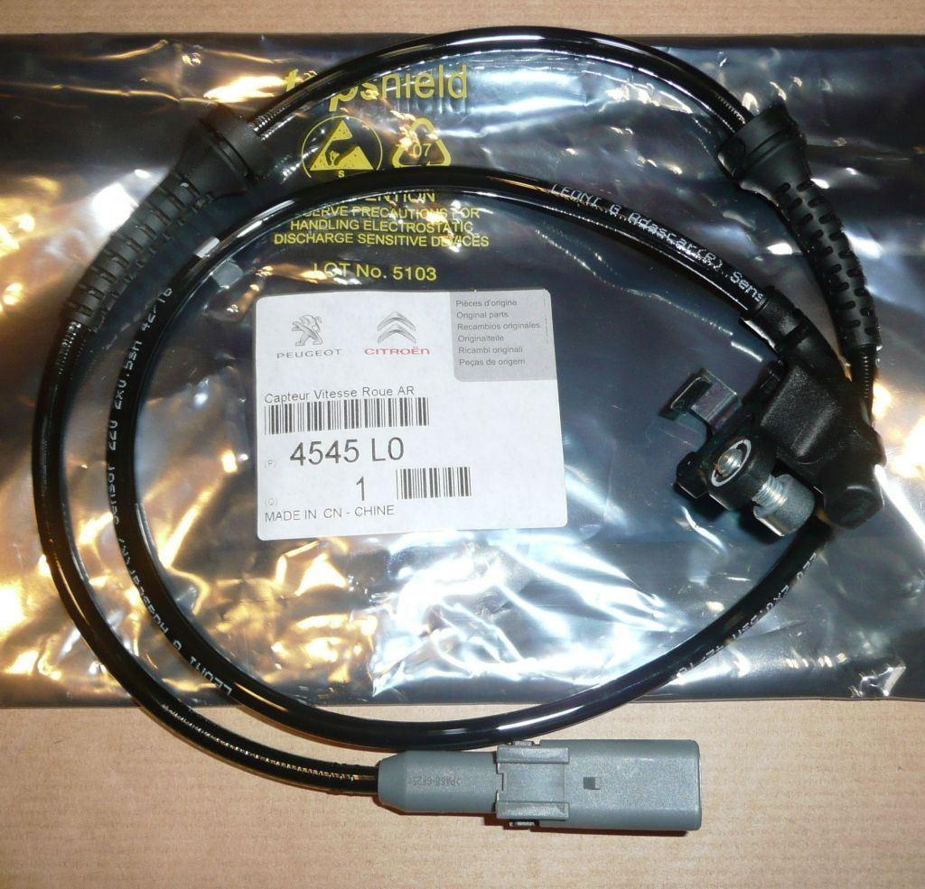 CAPTEUR ABS PEUGEOT 307,308 ARRIERE 4545.L0 4545L0.
