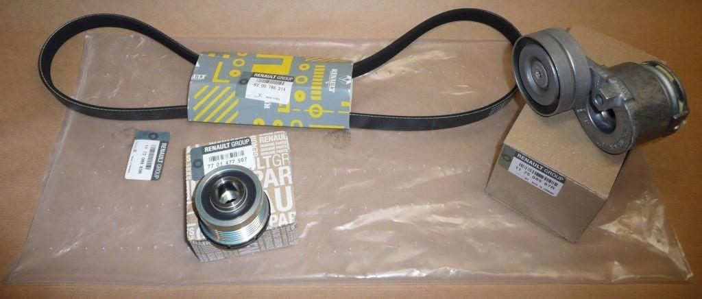 KIT DE COURROIE D'ACCESSOIRE.RENAULT LAGUNA II 117208883R.