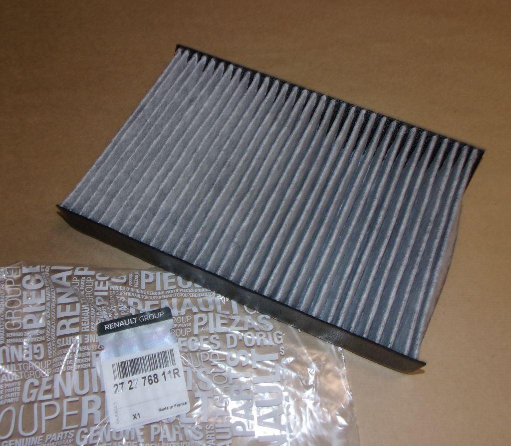 FILTRE D'HABITACLE RENAULT MEGANE III 272776811R.