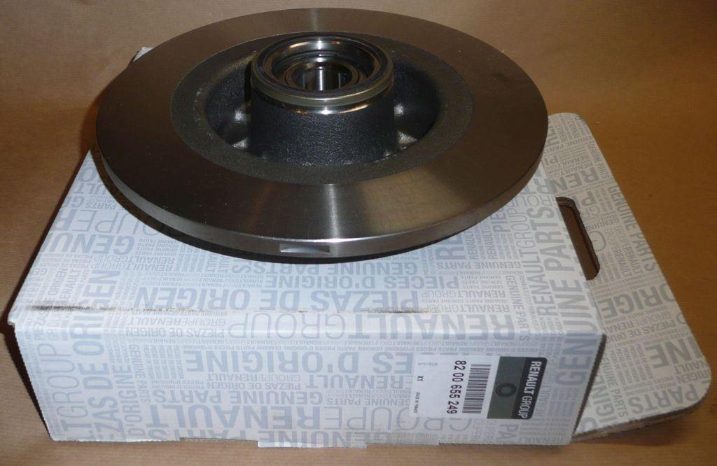 DISQUE DE FREIN.RENAULT LAGUNA II ARRIERE 8200655249.