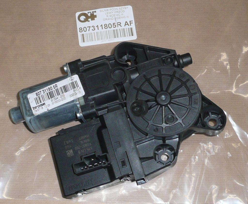 MOTEUR LEVE VITRE RENAULT SCENIC III GAUCHE 807311805R.