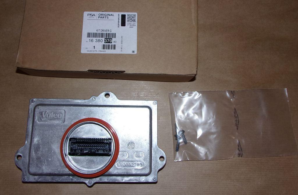 UNITÉ DE CONTROLE D'ÉCLAIRAGE PEUGEOT 508 II G 1638037080.
