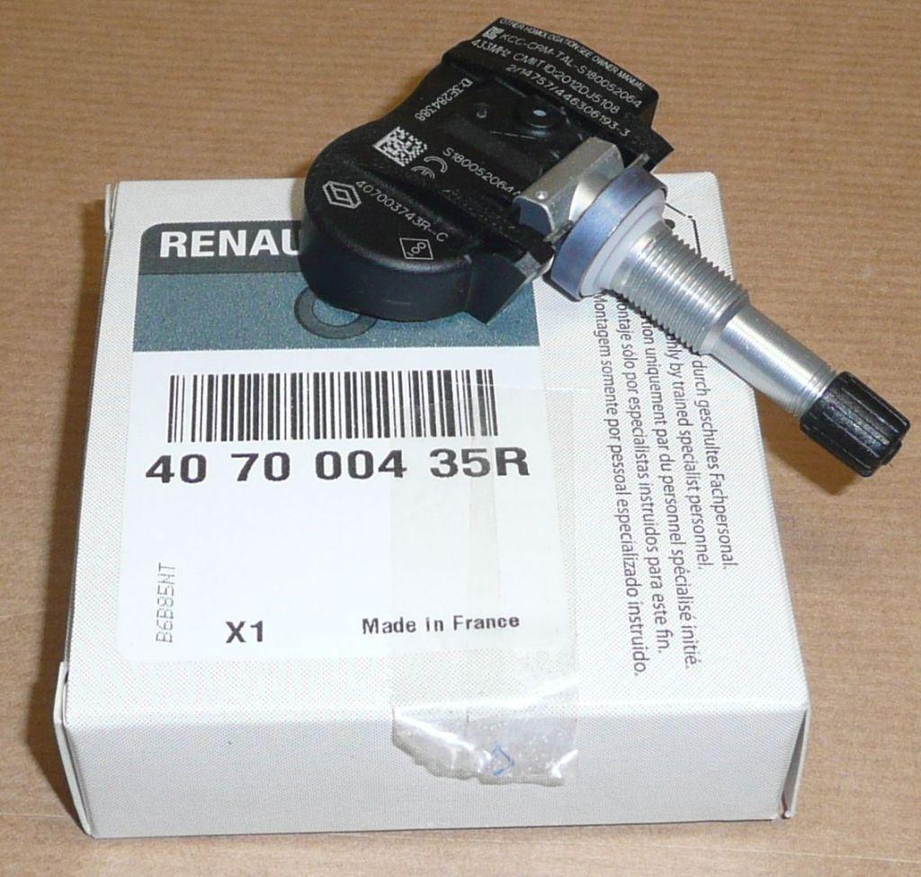 CAPTEUR DE PRESSION DE ROUE RENAULT LAGUNA III 407000435R.
