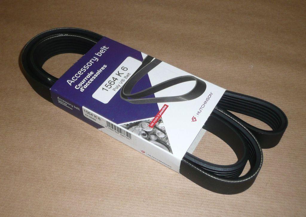 COURROIE TRAPÉZOIDALE.6PK1564 1.1,1.4,1. 5750.RF 5750RF.