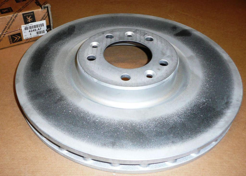 DISQUE DE FREIN.CITROEN C5 III,C6 PEUGEOT 407 AVANT 4249.A7 4249A7.