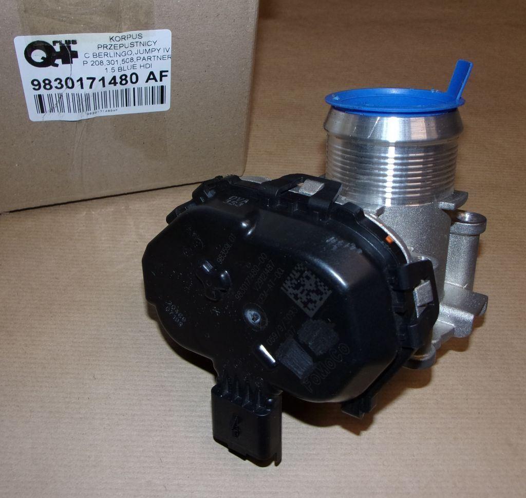 CORPS DE PAPILLON CITROEN BERLINGO,PEUGEOT 2008 9830171480.