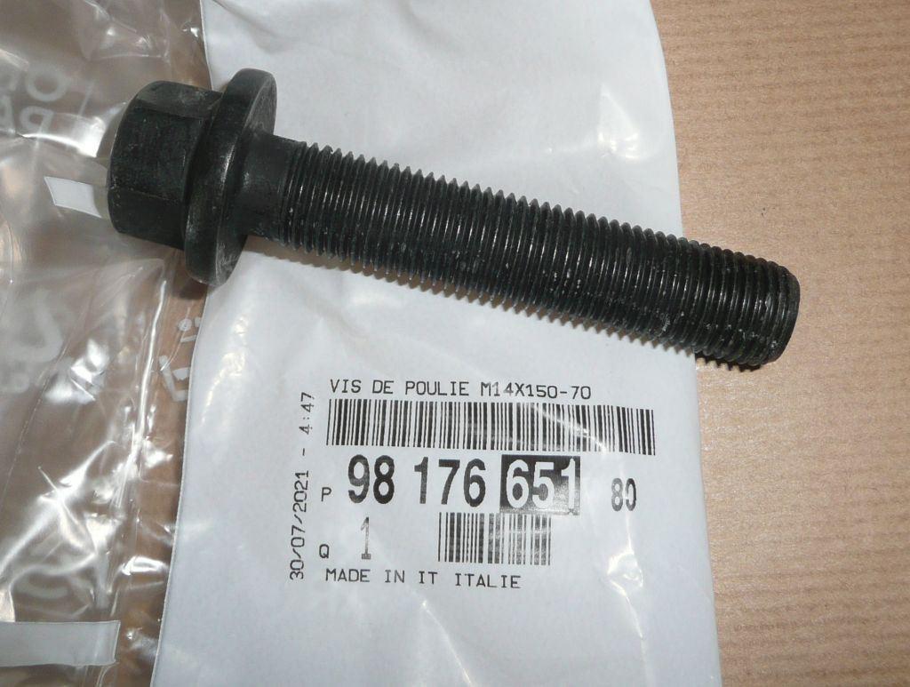 VIS DE VILEBREQUIN CITROEN BERLINGO III 1.2 16 9817665180.